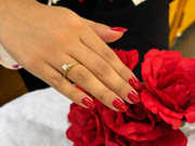 Anillo de Boda Oro 14K + 0.5 Ct. Diamante IGI VVS1 Color D