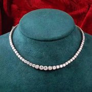 Cadena De Moissanita 40 Kilates Plata 925 5mm Hombre Y Mujer Plateado