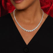 Cadena De Moissanita 40 Kilates Plata 925 5mm Hombre Y Mujer Plateado