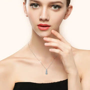Dije Cruz De Plata 925 Lujo Con Moissanita 5ct Vvs C/gra. Plateado