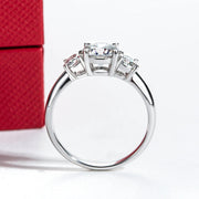 Anillo De Boda Diamante Lab Oro Solido 14k 5ct 9mm C/caja