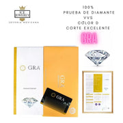 Anillo De Boda 11 Ct (quilates) Plata 925- Moissanitas Gra